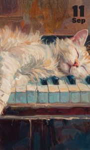 Pianist Cat